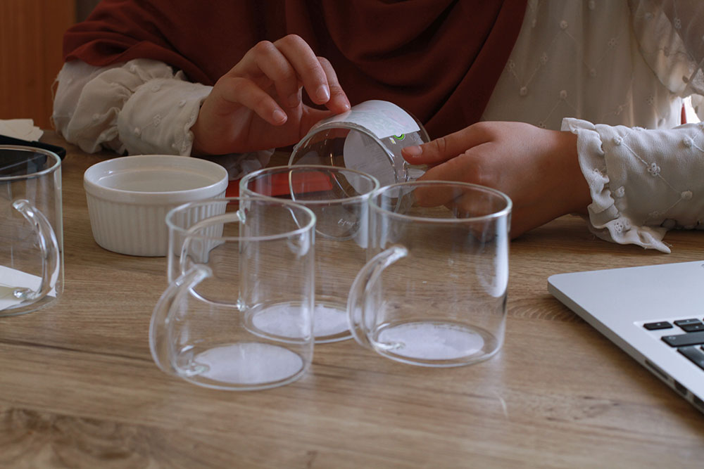 The creative creatures, creative mugs behind the scenes