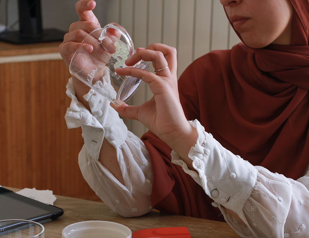 The creative creatures, creative mugs behind the scenes